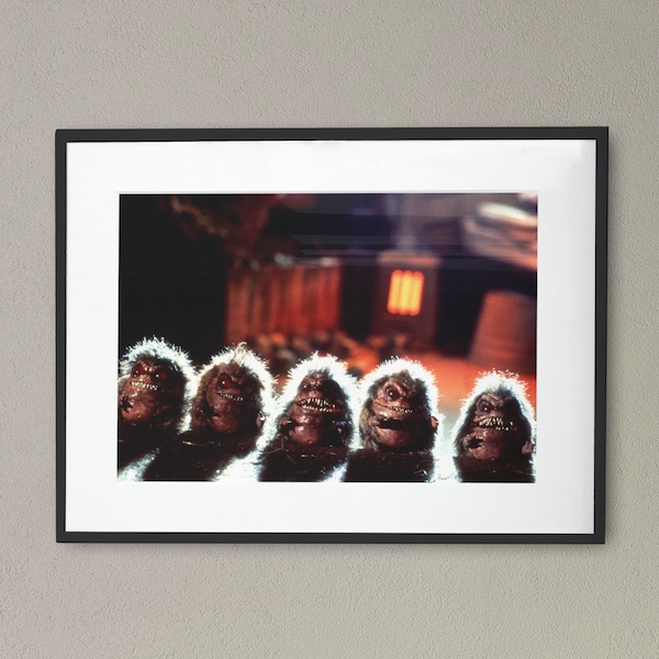 Critters -- 8.5" x 11" Deluxe Wall Art Print || Cult Critter Cast Shot!