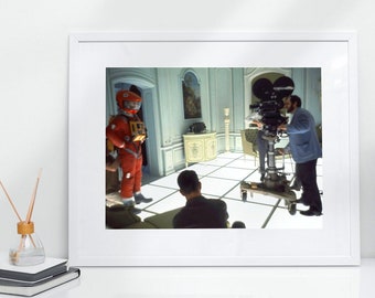 Stanley Kubrick -- 8.5" x 11" Deluxe Art Print || Behind-the-Scenes on '2001: A Space Odyssey'