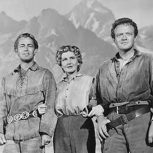 Shane -- 8,5 "x 11" Deluxe Wand Kunst Druck | Alan Ladd als Shane, der Einsame Herumtreibende!