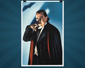 Bela Lugosi as Count Dracula  -- 11" x 17" Deluxe Poster Art Print