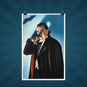 Bela Lugosi as Count Dracula 11 x 17 Deluxe Poster Art Print image 1