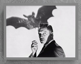 Vincent Price -- 8.5" x 11" Deluxe Art Print || The King of Debonair Horror!