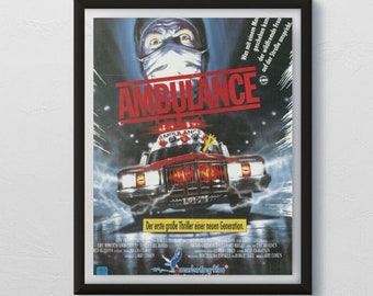 Ambulance -- 11" x 17" Deluxe Poster Art Print || Prime Larry Cohen Grindhouse!