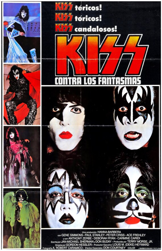 KISS Meets the Phantom of the Park 11 X 17 | Etsy