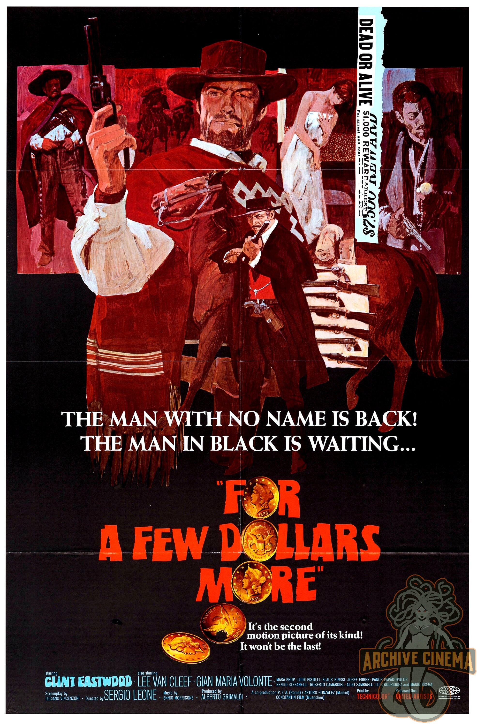 Poster Graffiti Clint Eastwood 'Il Buono' - Opera D'Arte Handmade Moreno-Mata - Foto 14