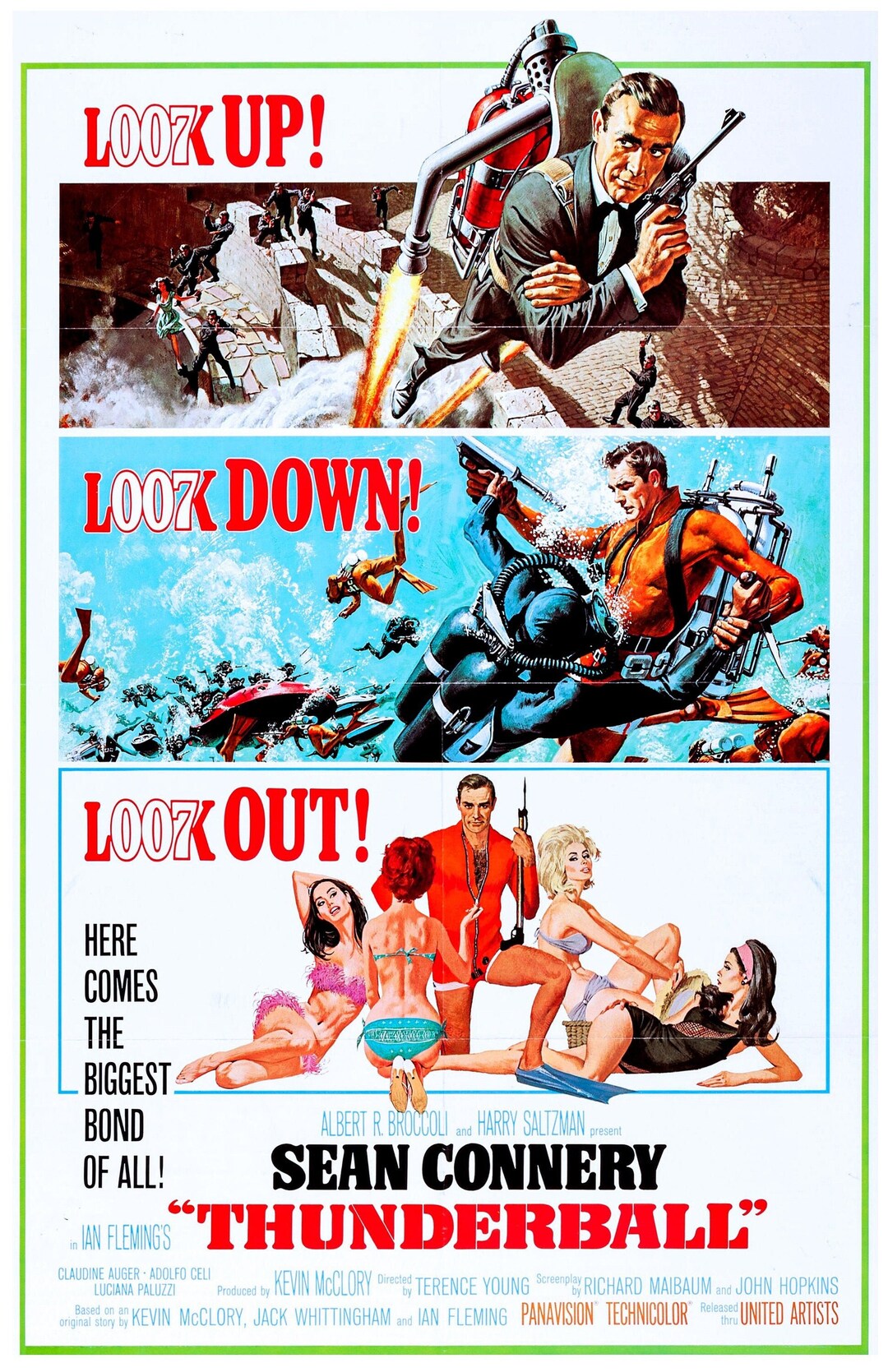 Thunderball 17 X 11 Deluxe Poster Art Print Etsy