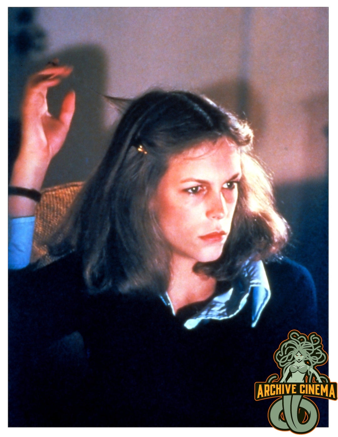 Jamie Lee Curtis Deluxe 8.5 X 11 Art Print Jamie Lee Curtis Frets About