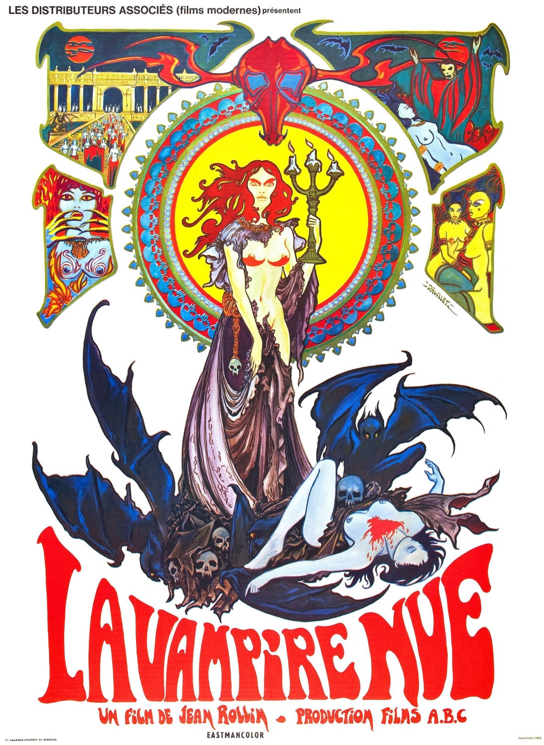 The Nude Vampire -- 11" X 17" Poster Art PrintJean Rollins' Erotic Vampire Tale! - Etsy