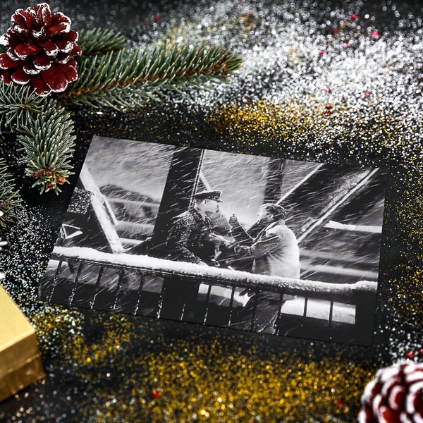 It's a Wonderful Life -- 8.5" x 11" Deluxe Art Print || The Bridge Redemption Moment!