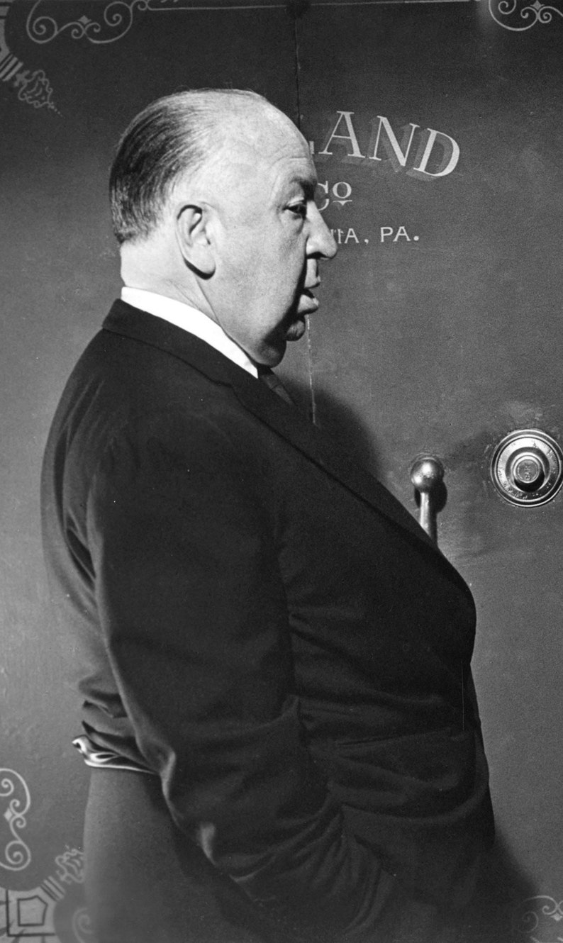Alfred Hitchcock 8.5 X 11 Art Print | Etsy