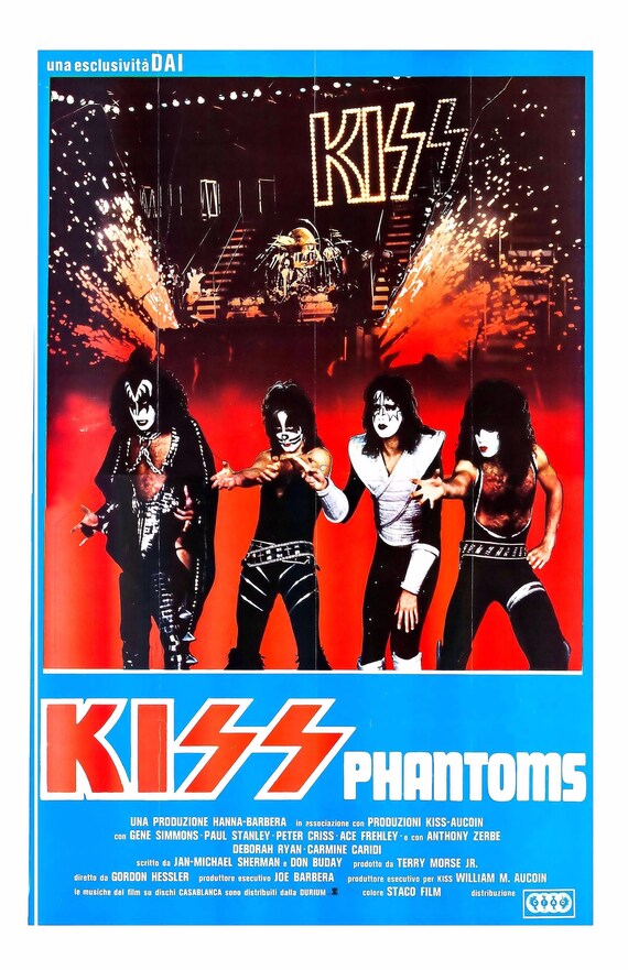 KISS Meets the Phantom of the Park 11 X 17 | Etsy