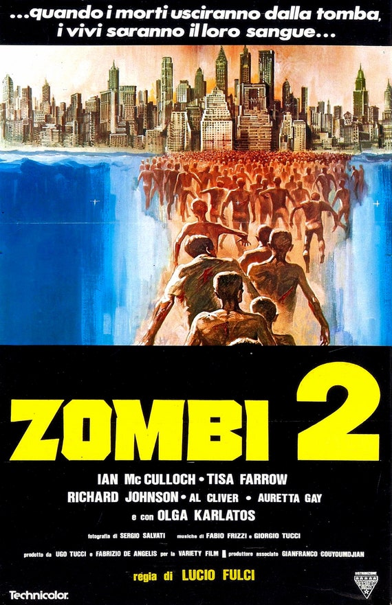 Zombi 2 Movie Posters From Movie Poster Shop