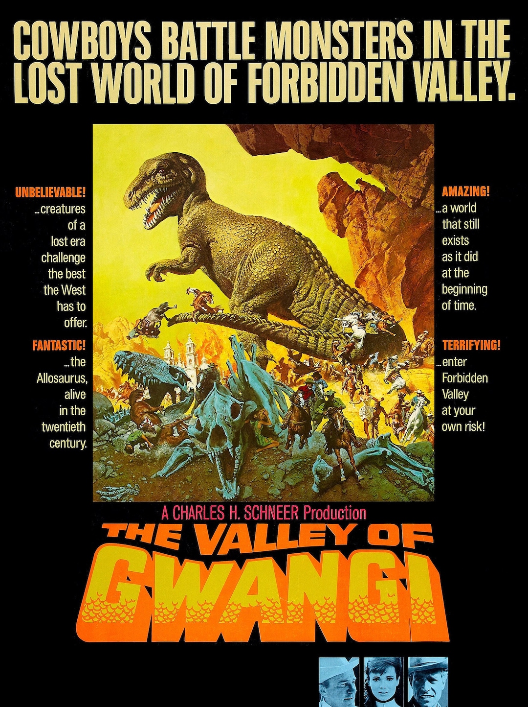 The Valley of Gwangi -- 11" X 17" Deluxe Poster Art Print || Ray ...