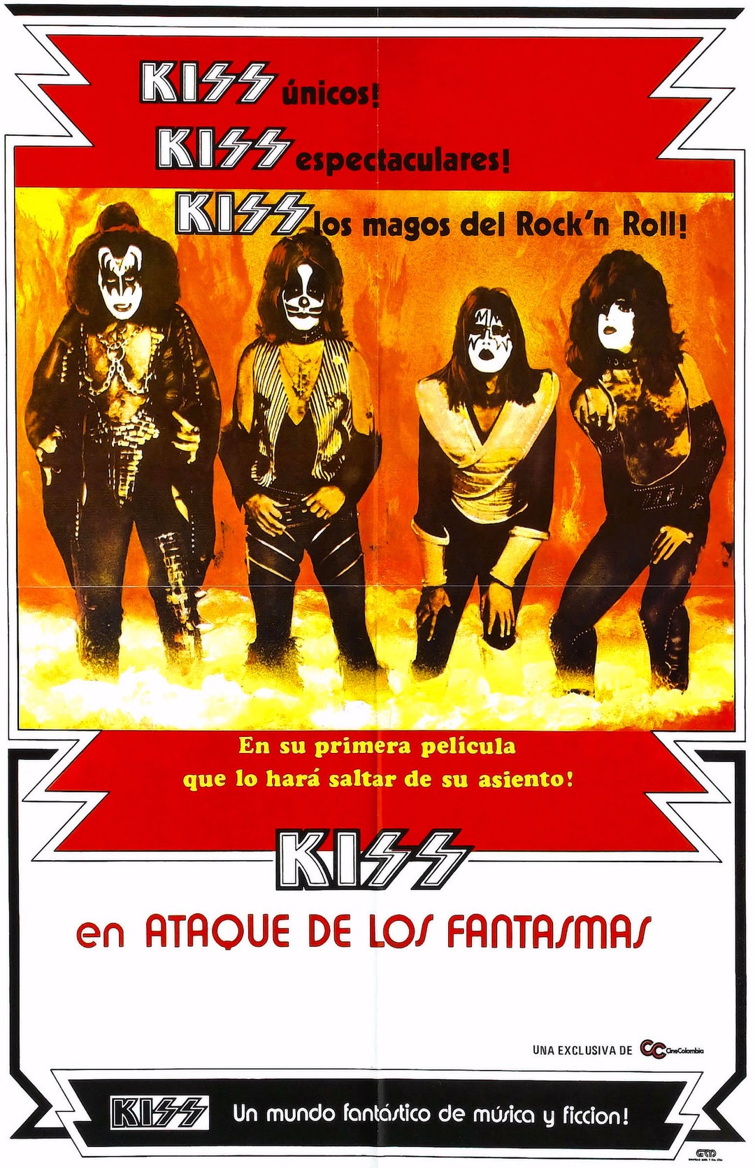 KISS Meets the Phantom of the Park 11 X 17 - Etsy