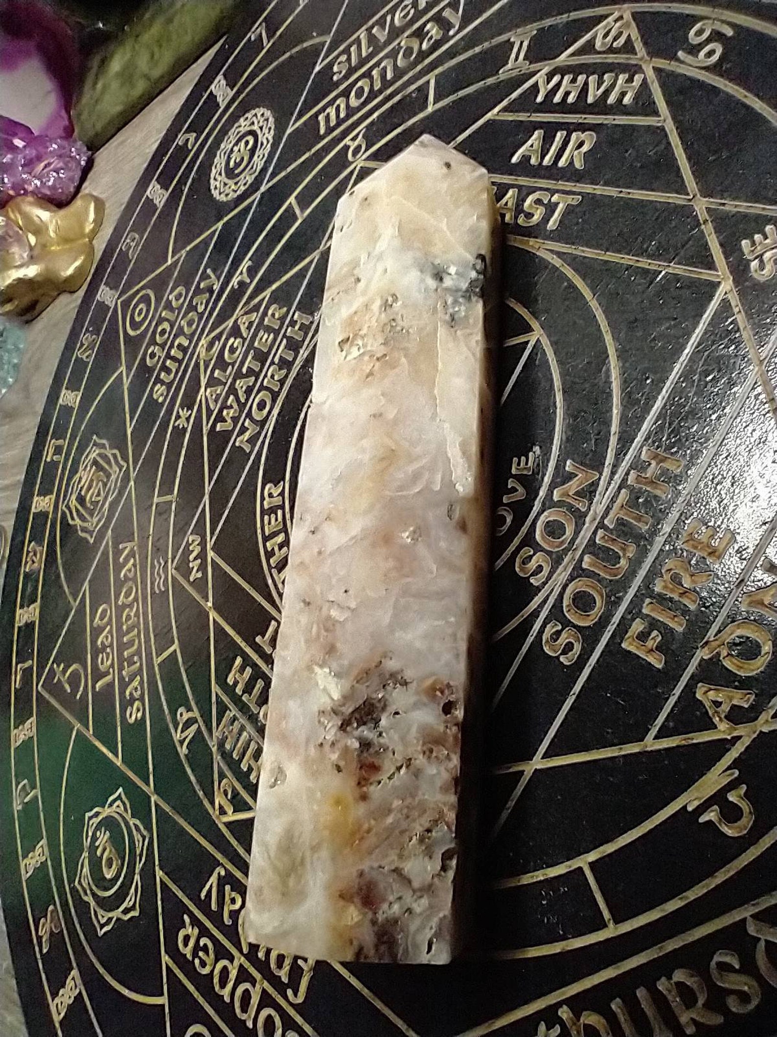 Powerful natural crystal tower Etsy