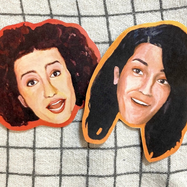 Broad City Ilana Glazer and Abbi Jacobson Stickers