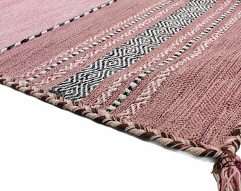 Pink 4x6 Rug Etsy