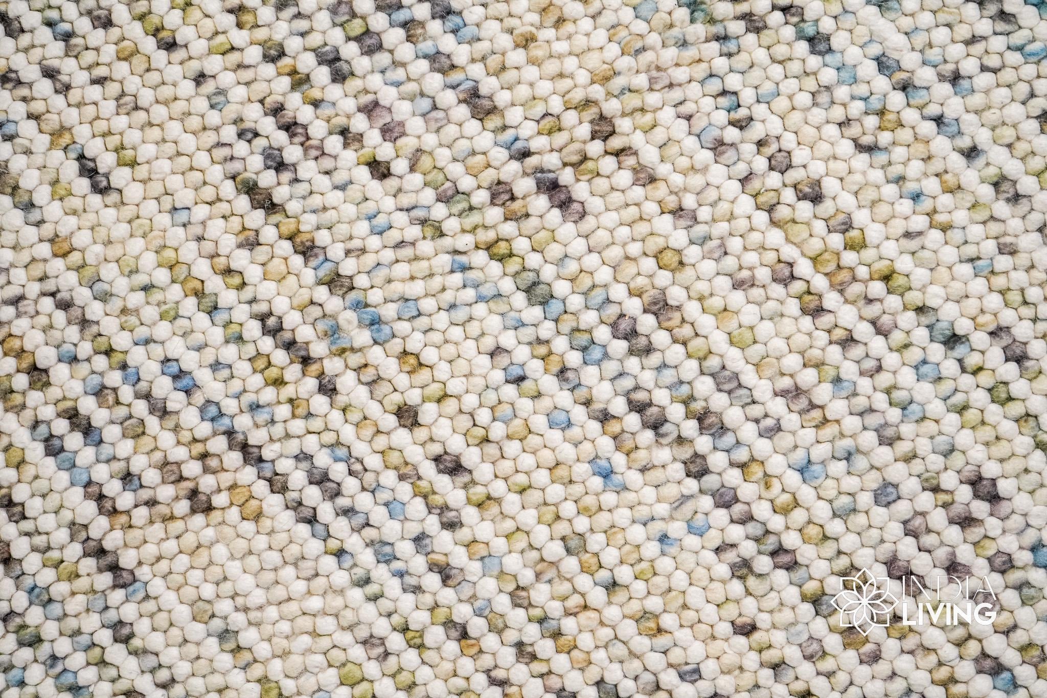 Pastel Coloured Chunky Wool Loop Rug - Personalized and Customizable ...
