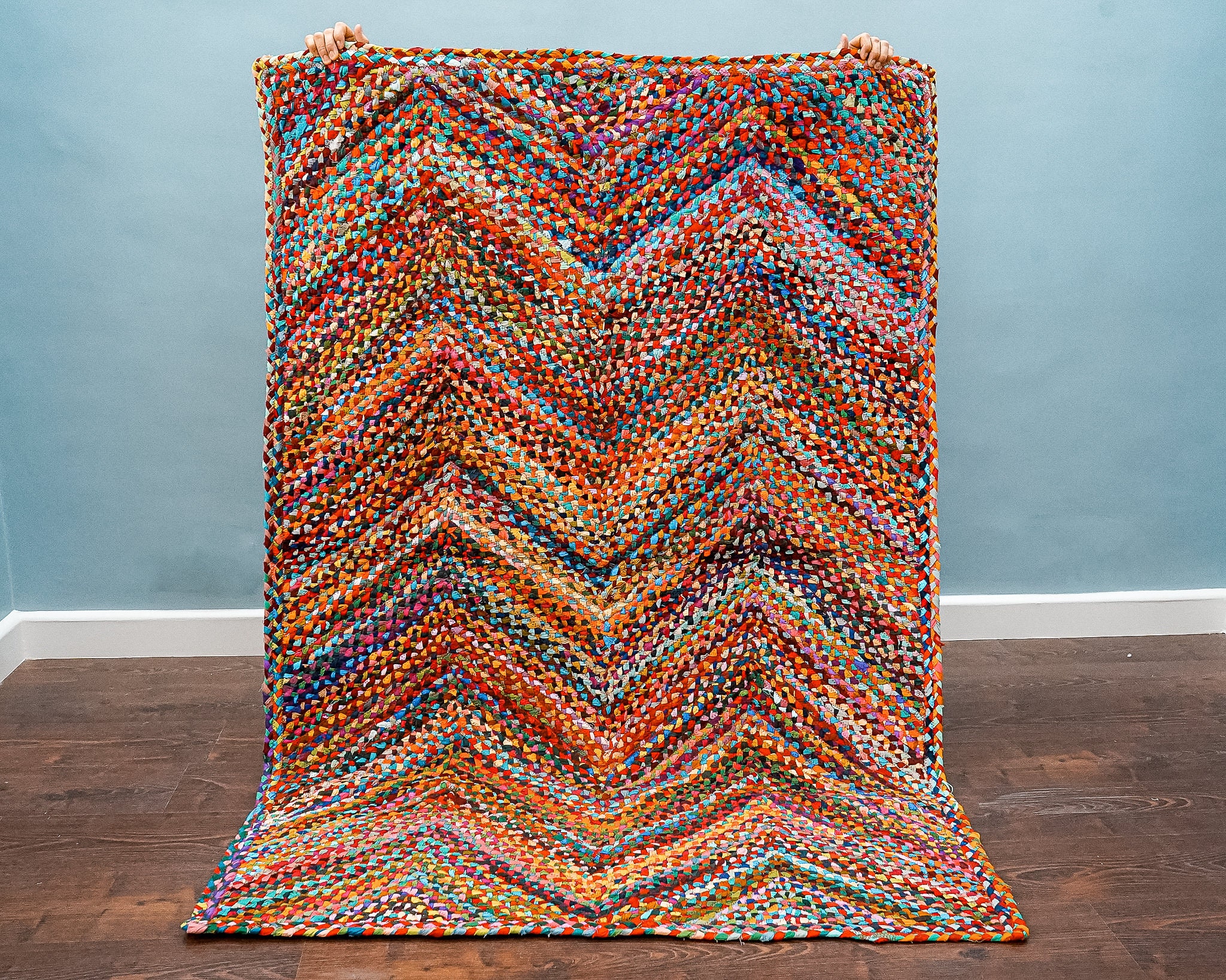 Scrap Material Rug