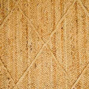 Natural diamond Braided jute area rug, jute braided sustainable Rug, Boho decor rug , Custom made in all sizes image 4