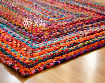 RILY Rag Mat ラグマット　青 GI-RUG 140x200cm ラグマット・カーペット カラー(アイボリー