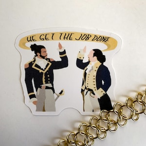 Immigrants, We Get The Job Done | Sticker