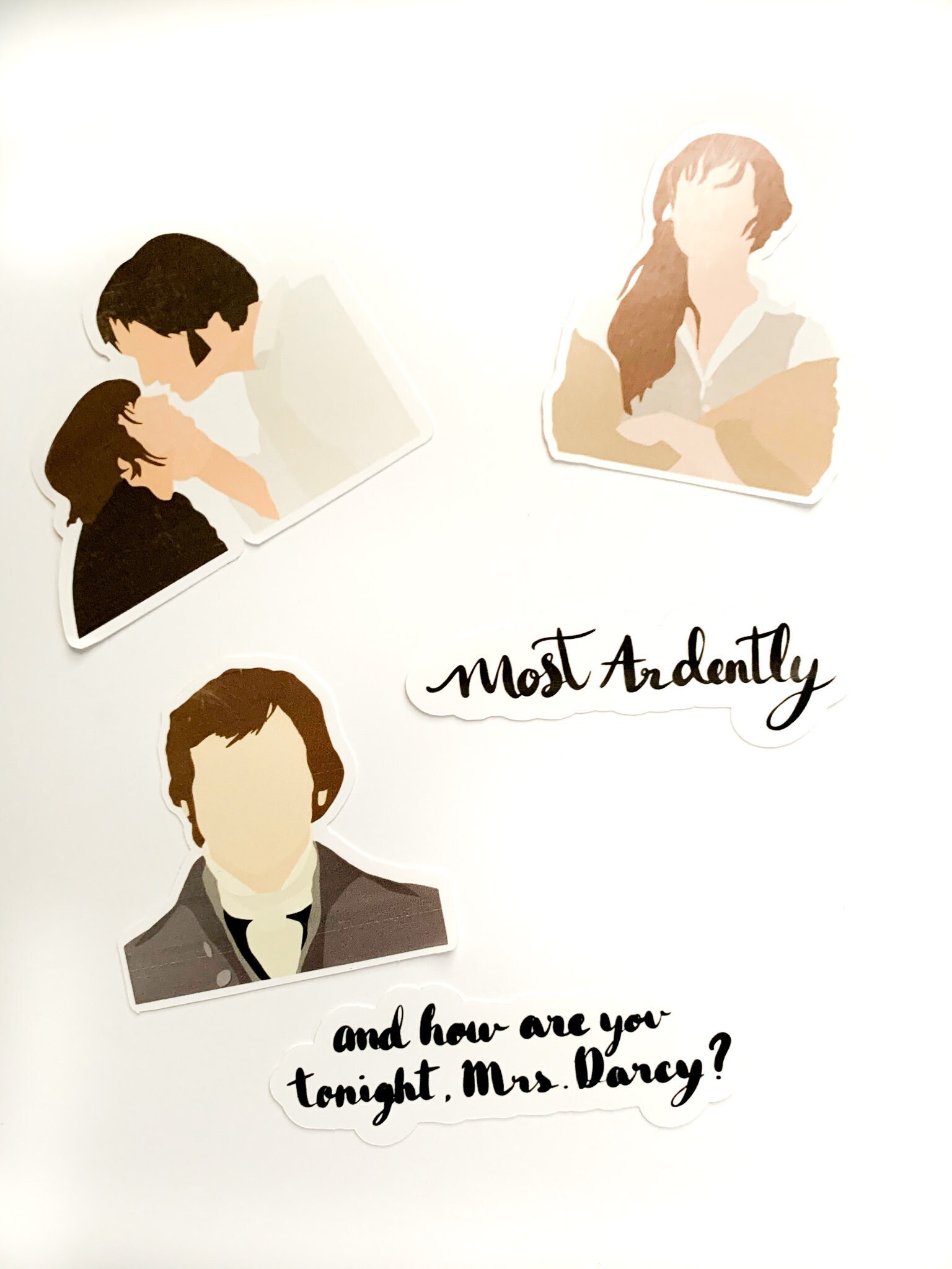 Jane Austen Stickers
