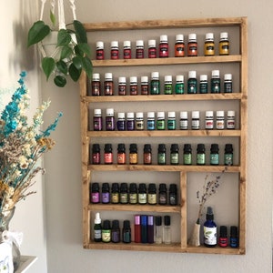 Essential Oils Shelf