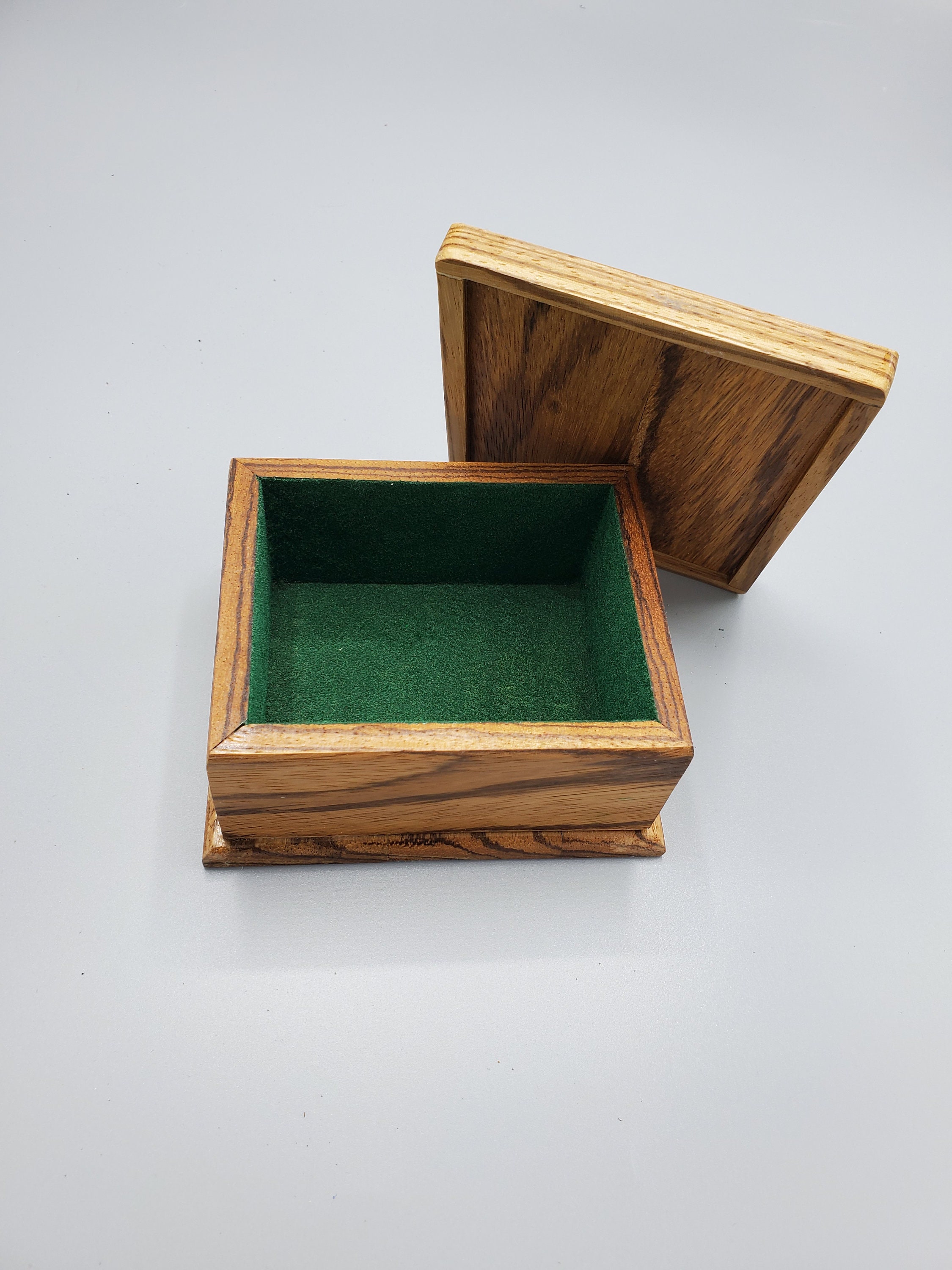 Small Zebra Wood Box Etsy