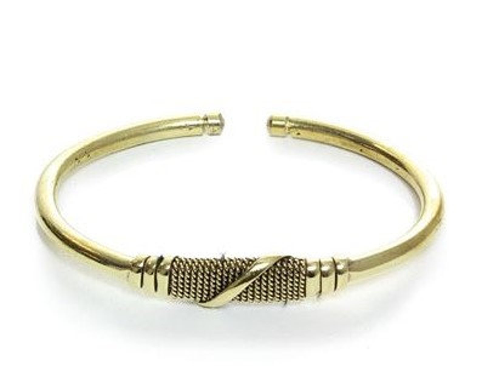 Brass Bracelet - Twist