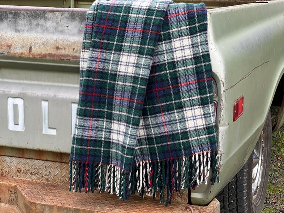Vintage Pendleton 100% Wool Throw, Blue, Green, Red and White Vintage Throw, Pendleton Made Int He USA Blanket, Christmas and Camping Decor - Etsy Vintage Pendleton 100% Wool Throw, Blue, Green, Red and White Vintage Throw, Pendleton Made Int He USA Blanket, Christmas and Camping Decor - Etsy