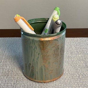 Hand Painted Pen Cup