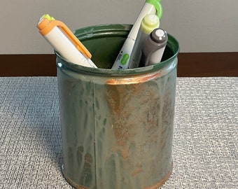 Hand Painted Pen Cup