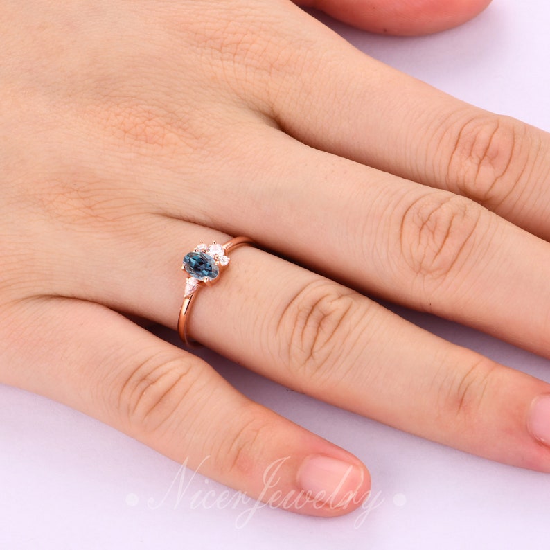 Sterling Silver Band Ring Anniversary Band Oval Cut 6x4mm Etsy