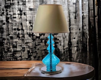 Table lamp Modern , Home decorative bedside lamps , bedside lamp pair , nightlights , blown Glass bedroom lamp , Desk lamp , Table lamp