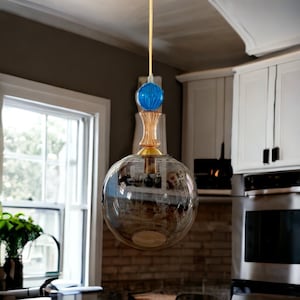 Ceiling lights - kitchen island - pendant light for kitchen island - blown glass lighting - kitchen island lighting - Modern lighting