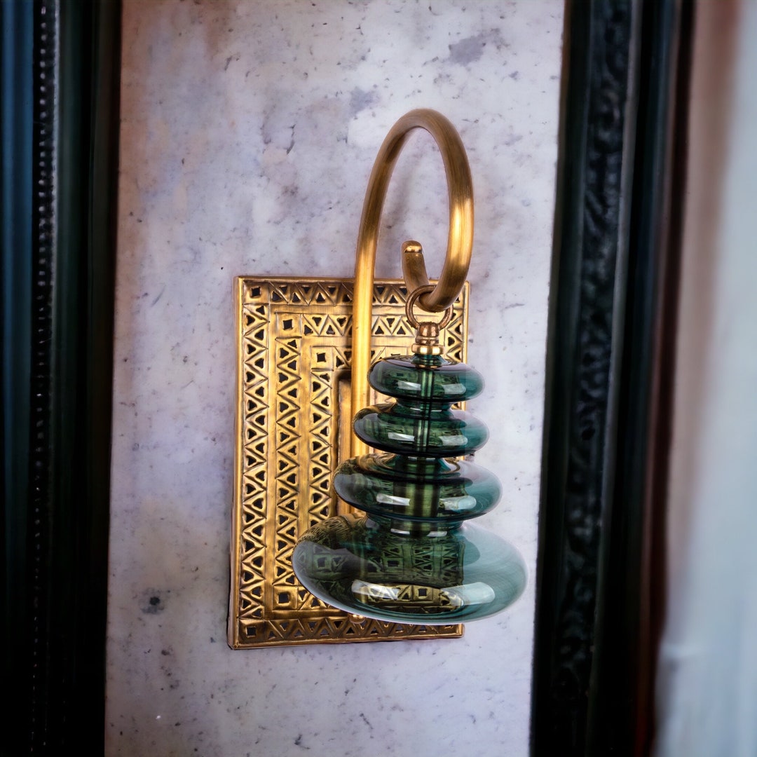 Blown Glass Wall Hangings Wall Lamp Lights for Bedroom Wall Sconce Light Bathroom Light Fixture