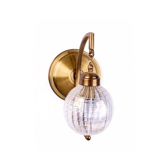 Textured Blown Glass Wall Hangings Wall Lamp Lights for Etsy