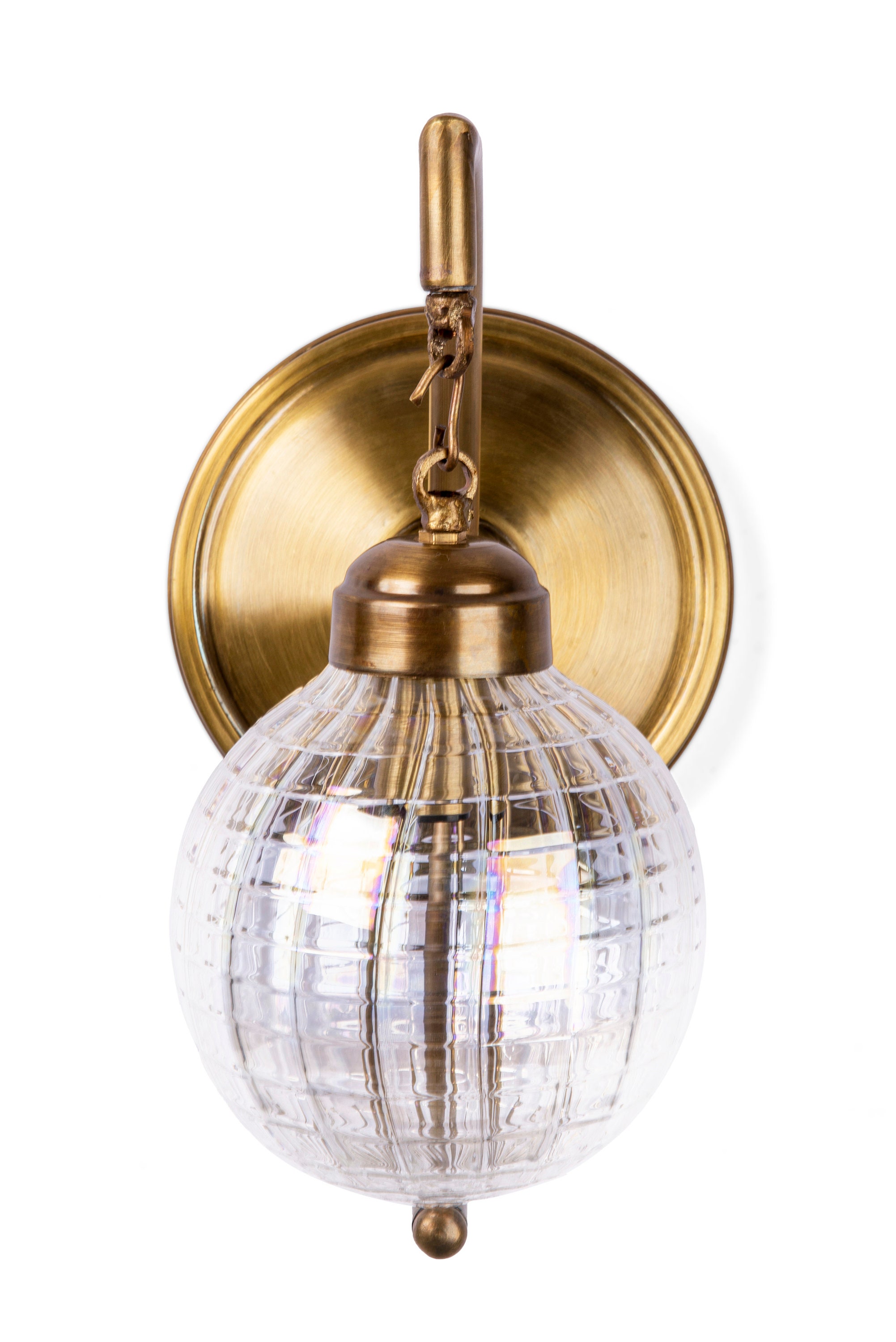 Textured Blown Glass Wall Hangings Wall Lamp Lights for Etsy