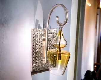 sconce light - modern wall sconce - bathroom light fixture - wall lamp - bathroom vanity - sconces - over mirror vanity light sconce - home