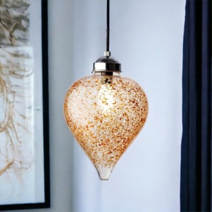 Handmade Modern chandelier pendant light Blown Glass crystal colored ceiling light office decoration hanging light