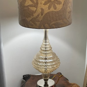 Gold colored Modern Handmade Table Lamp New Collection Blown Glass Light Fixture Home Decoration Bedside lamp