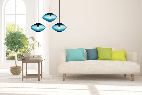 Modern glass pendants deals