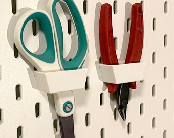 Scissors Holder for Ikea Skadis Pegboard