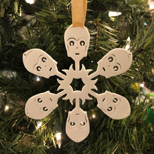 C-3P0 Snowflake Christmas Tree Ornament
