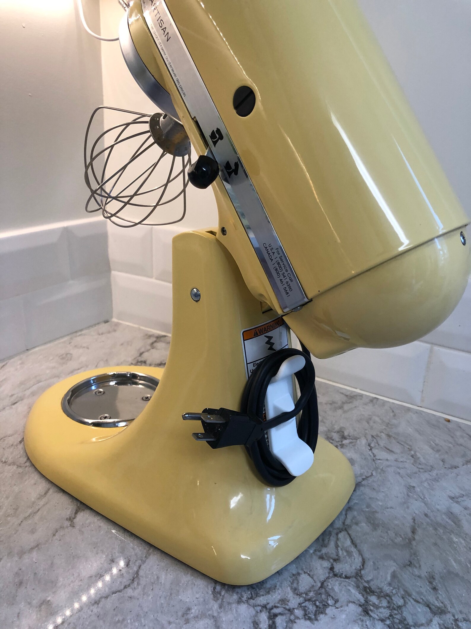 KitchenAid Stand Mixer Cable Wrap Hook w/ 3M Command Strip Etsy