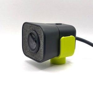 Tripod Mount for Logitech StreamCam - Stronger Redesign, 1/4&quot; brass threads!