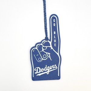 L.A. Dodgers Foam Finger Go blauw ornament