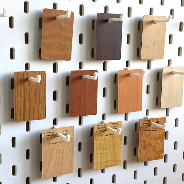 Confezione da 12 pioli medi per pannello forato Ikea Skadis