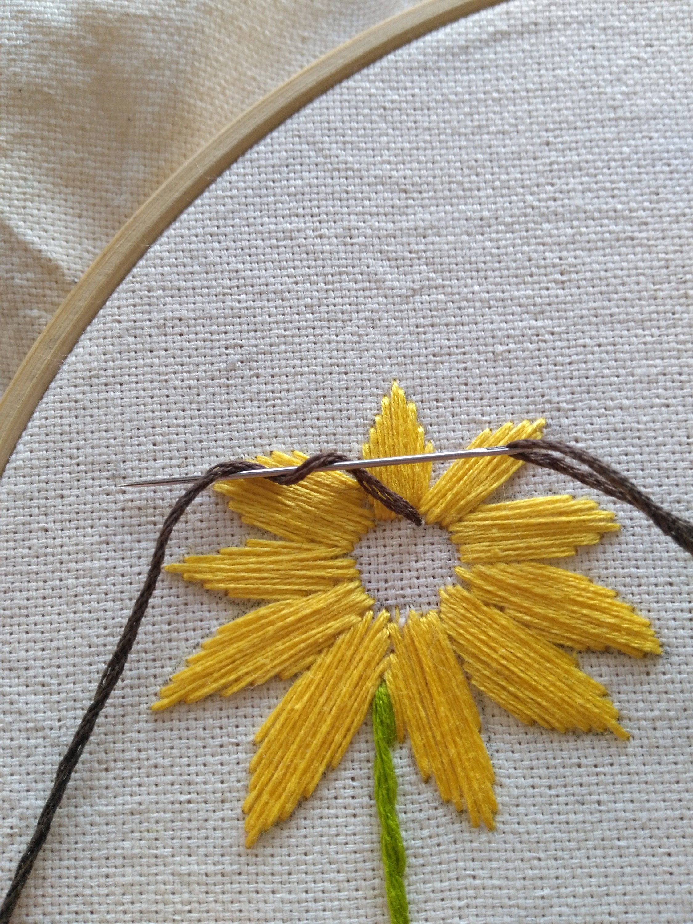 Wildflowers Embroidery pattern PDF Digital tutorial Summer | Etsy
